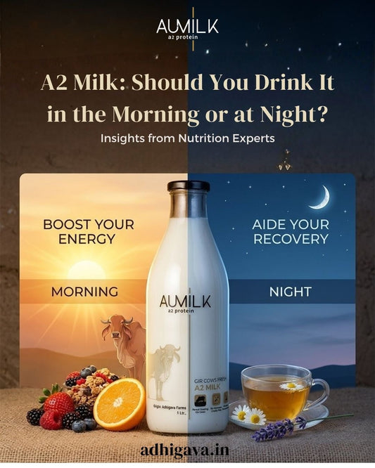 A2 Milk: Should You Drink It in the Morning or at Night? Insights from Nutrition Experts