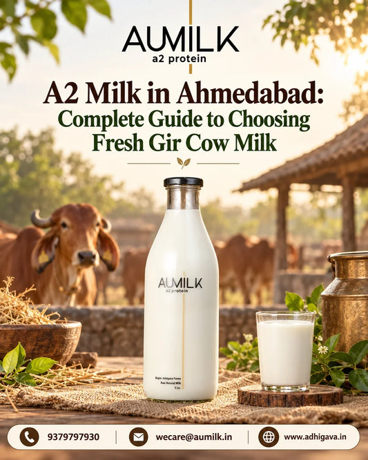 A2 Milk in Ahmedabad: Complete Guide to Choosing Fresh Gir Cow Milk