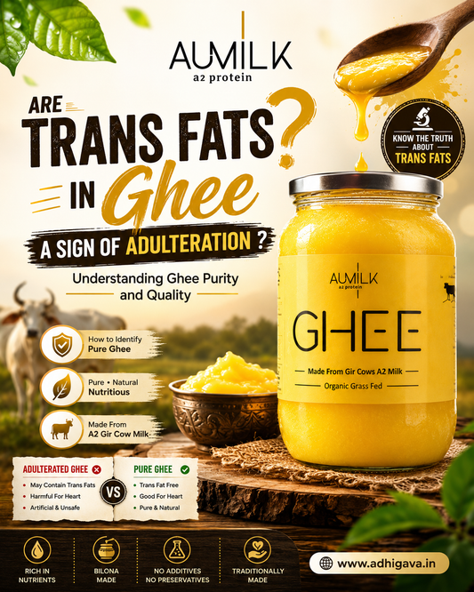 Are Trans Fats in Ghee a Sign of Adulteration? Understanding Ghee Purity and Quality