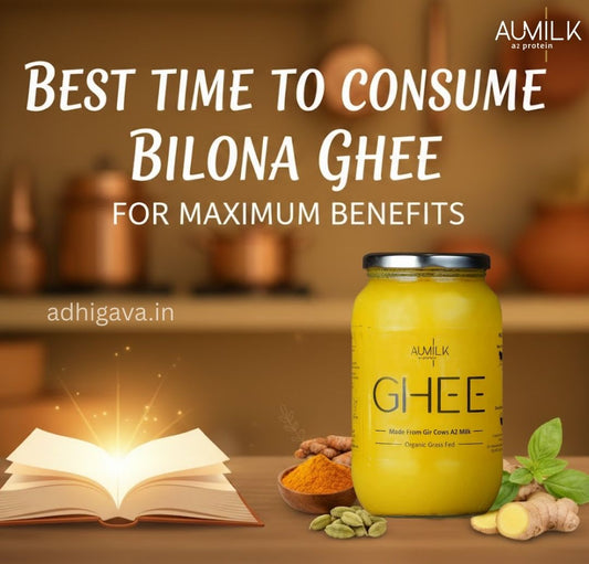 Best Time to Consume Bilona Ghee