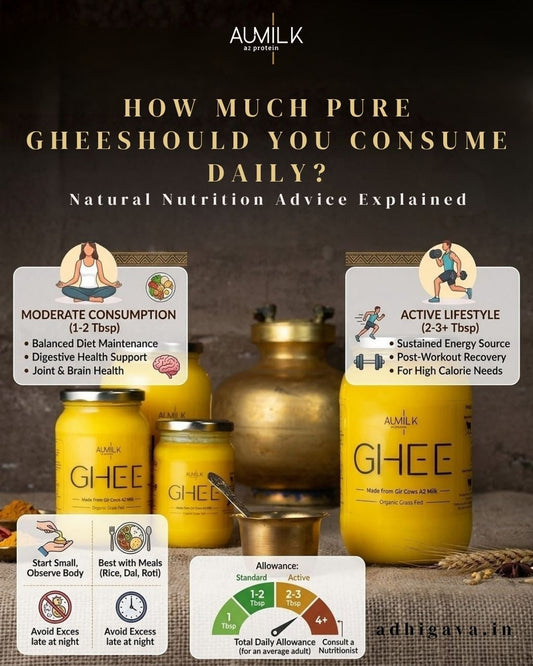 How Much Pure Ghee Should You Consume Daily? Natural Nutrition Advice Explained