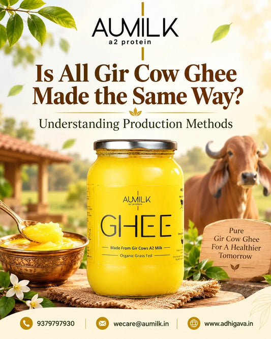 Is All Gir Cow Ghee Made the Same Way? Understanding Production Methods
