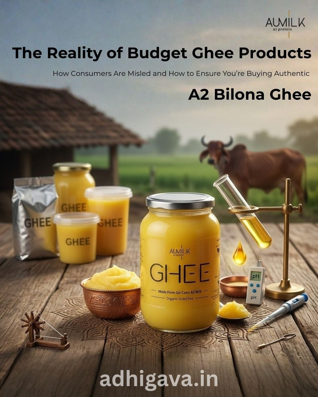 The Reality of Budget Ghee Products: How Consumers Are Misled and How to Ensure You’re Buying Authentic A2 Bilona Ghee