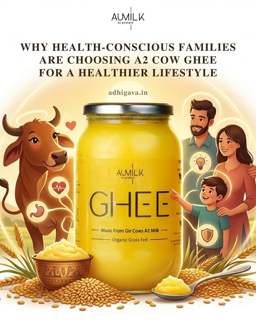 Why Health-Conscious Families Are Choosing A2 Cow Ghee for a Healthier Lifestyle