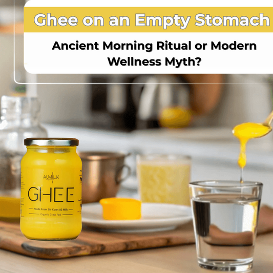 ghee on an empty stomach