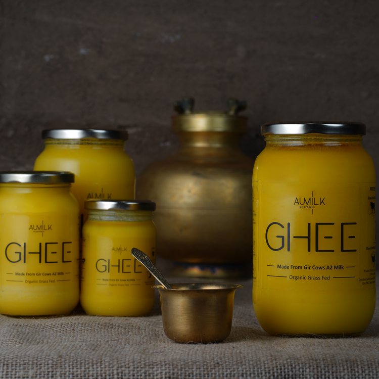 Aumilk Desi Gir Cows A2 Milk Home Delivery of Farm Fresh A2 Milk